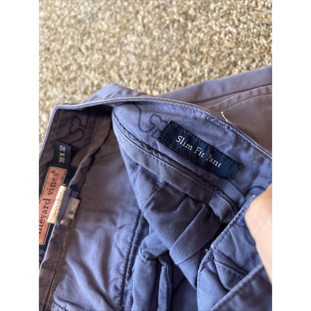 Mens Vineyard Vines Purple Jeans‎ Size 30X32 - Picture 4 of 6